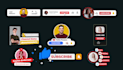 make an animated youtube subscribe button