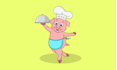 draw cute 2d cartoon character, animal, objects, stickers