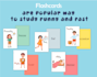 draw printable illustrations for educational flashcards