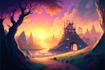 create professional lofi art and loop 2d gif animation