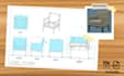 draw furniture design to autocad technical drawing mechanical drawing