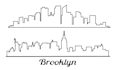 draw city silhouette  city skyline landscape silhouette