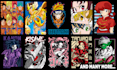 deliver 100 anime vectors tshirt designs bundle 2