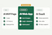 build your ai web app, ai saas and full stack software