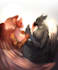 draw nsfw or sfw art of your furry or fursona male character
