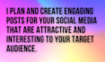 be your social media content creator