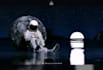 create realistic astronaut 3d artwork scene for your needs
