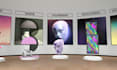 develop a virtual 3d gallery