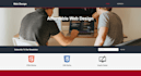 create website using html, css, bootstrap, javascript