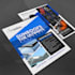 design a professional clean brochure