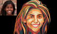 design portrait art for crypto punk nft art