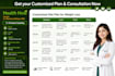 customize a diet plan and workout plan for you with supplement guidance
