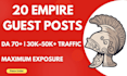 do monthly SEO and GEO service with high da backlinks