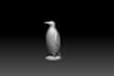 create 3d sculpture birds, animal only for 3d printing