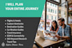 write travel blogs on hotels, cheap airline, and travel tips