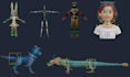 rig your 3d character in blender for animation,unreal ,unity