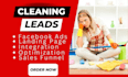 generate gutter cleaning lead set facebook cleaning ads cleaning leads