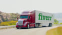 do logistic shipping truck trailer video