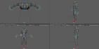 do realistic 3d hardsurface model, retopology,uv in maya texture