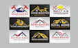 design outstanding  home renovation logo with express delivery