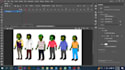make a 2d cartoon animation video for youtube