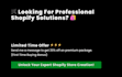design shopify store fix bugs and do custom coding theme customization