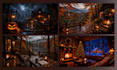 create cozy room raining video for your youtube