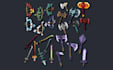model custom minecraft tools and weapons