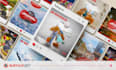 create scroll stopping SMM posters