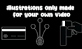 create minimalist dan koe style video for tiktok and reels