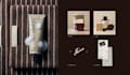 create a high end brand identity, luxury branding with logo