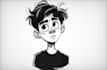 draw a portrait style cartón from photo
