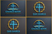 create top professional christian ministry religious unique church logo