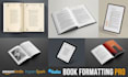 do fiction novel book formatting and ebook design