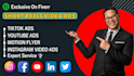 create short reels video ads, youtube ads, instagram video ads, animated flyer