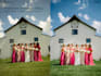 do professionally edit and color grade your wedding photos in lightroom