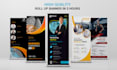 design roll up banner, retractable banner, pull up or stand banner