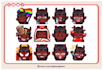 create cute and chibi twitch emotes and badges in bulk
