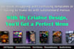 design a best quality menu