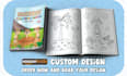 design amazon KDP low content book cover