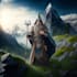 design a fantasy character using ai generated art