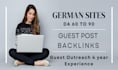 do guest post on german sites