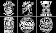 create custom an awesome typography and svg t shirt design