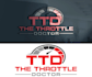 make a best the throttle doctor logo design for you