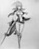 draw anime character bnw