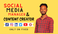 be your social media manager