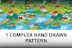 design seamless patterns for textile and any custom prints