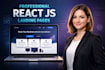 build a pixel perfect responsive landing page in react js from figma PSD