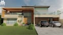 do 3d model and render realistic exterior