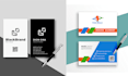 create a luxury professional business card with qr code